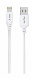 TPU KABEL USB-A LIGHTNING 1M, USB 2.0 BÍLÝ