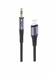 ADAPTÉR LIGHTNING 3,5 MM JACK 1,5 M ČERNÝ