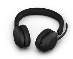 Jabra Evolve2 65 Stereo USB-C BT Bezdrát Stand Černá