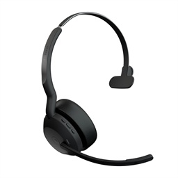 Jabra Evolve2 55 Mono ANC USB BT-USB Bezdrát MS Stand Černá