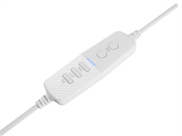 Herní sluchátka s mikrofonem Genesis NEON 764 7.1 USB Drát Stand Bílá