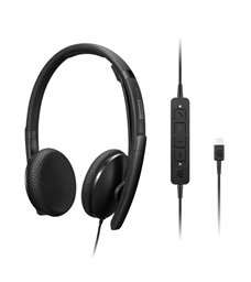 Lenovo Wired VoIP ANC USB Černá